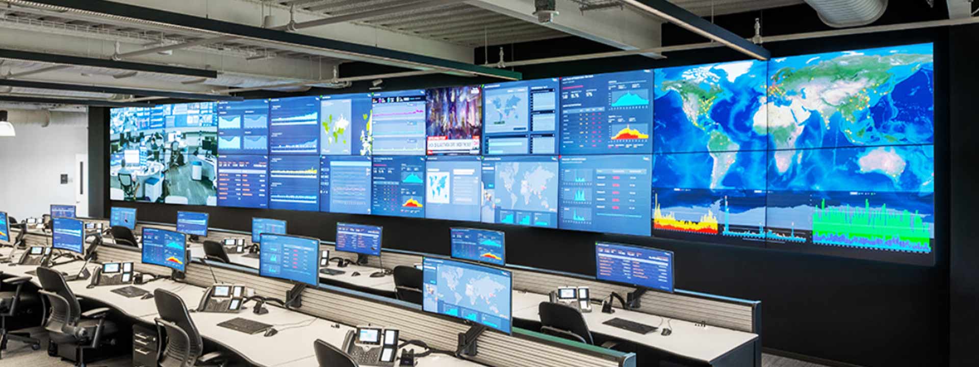 Control center shop monitor